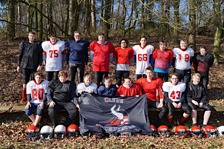 Conquerors Jugend im Camp (Foto: Cleve Conquerors)