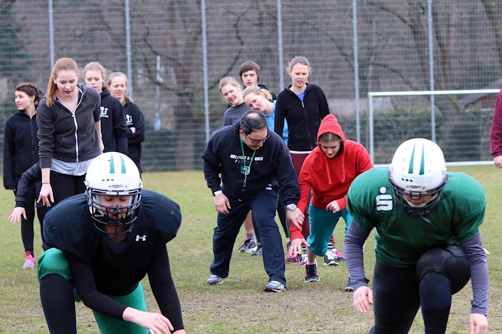 Berufsschule mal anders (Foto: Bielefeld Bulldogs)