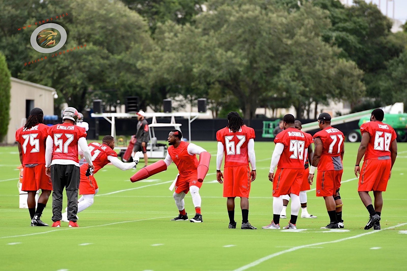 Foto:Oliver Jungnitsch - Camp der Tampa Bay Buccaneers