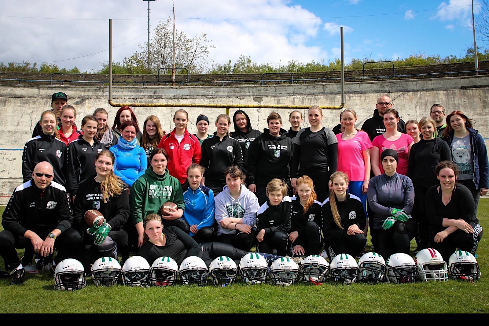 Gemeinschaftstraining mit der Damen U17 aus Vlotho