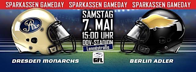 Sparkassen Gameday 2016 am 7. Mai