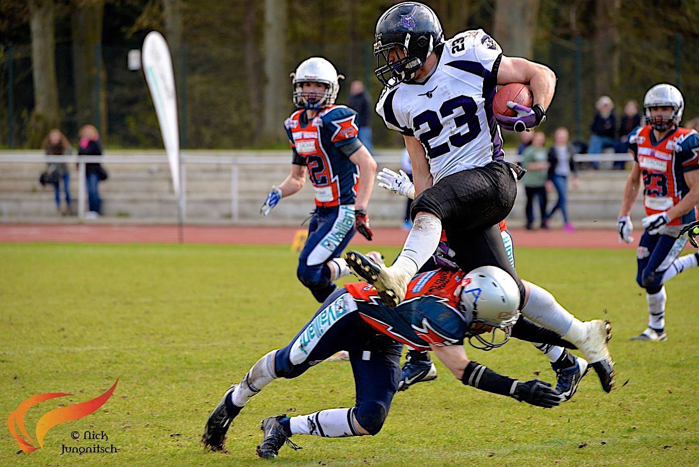 Amboss gegen Longhorns - Foto: Nick Jungnitsch