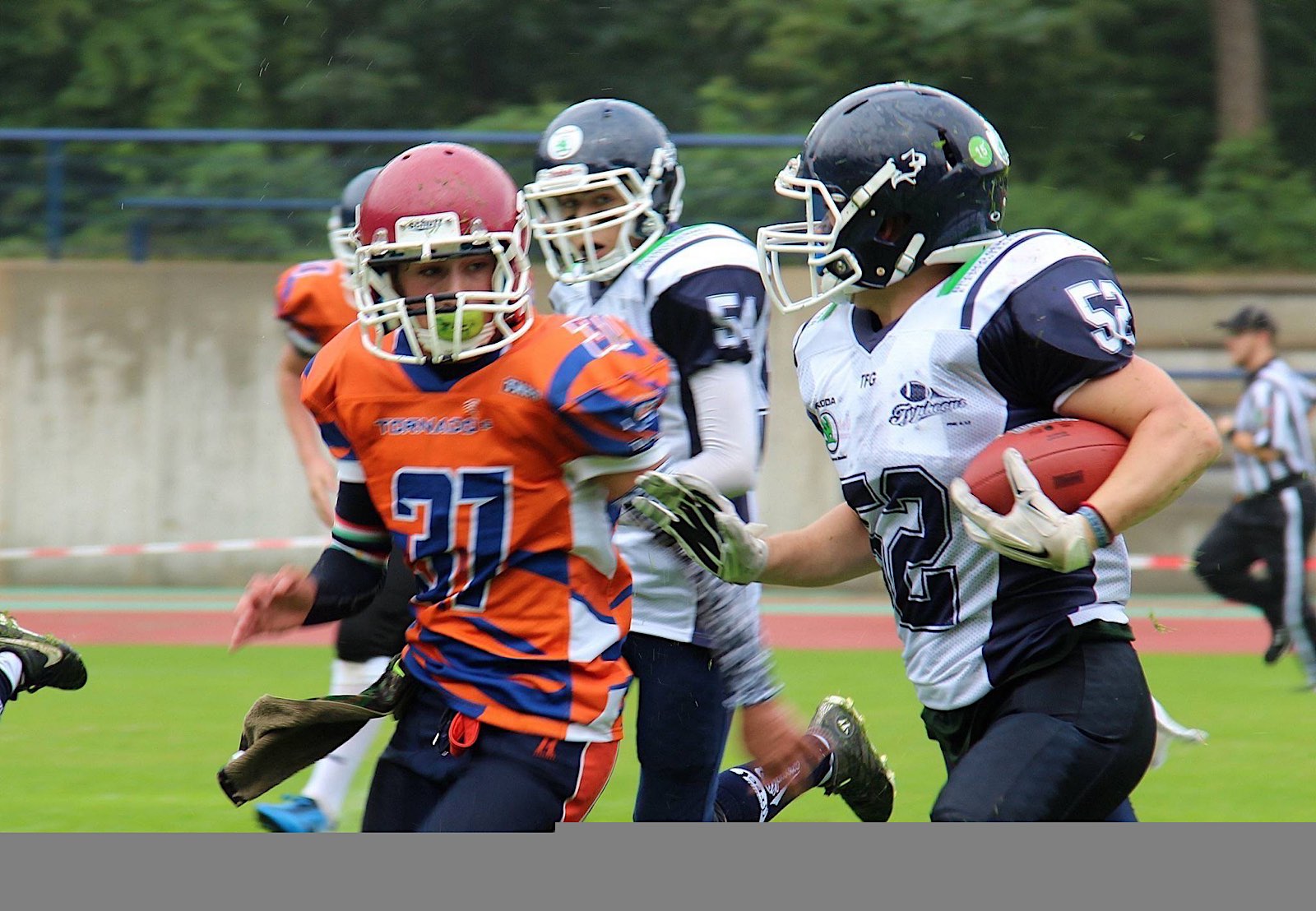 U16 Typhoons Linebacker Frederic Bomann