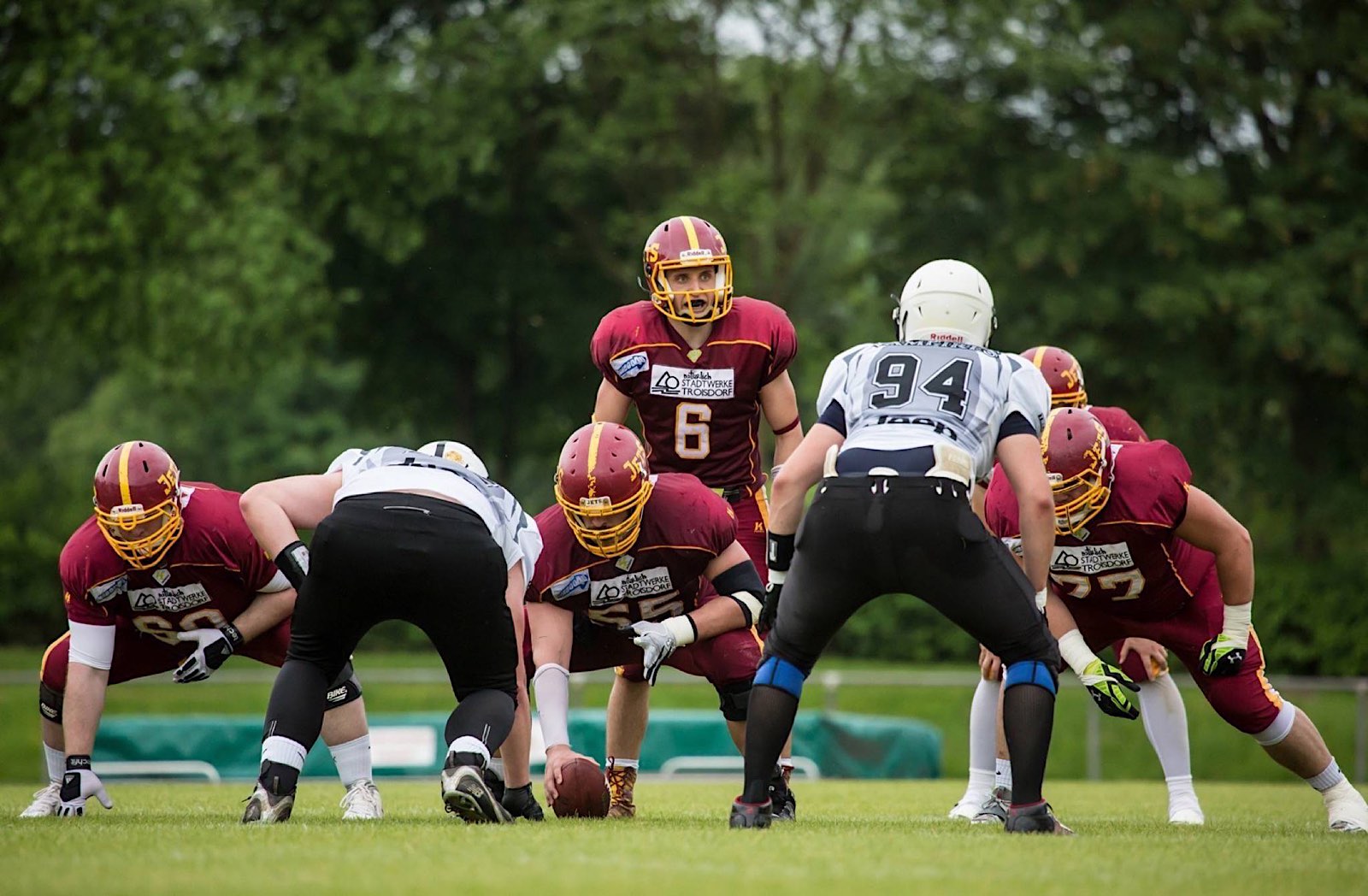 Jets Offense vs Aachen 2016 Foto Welde