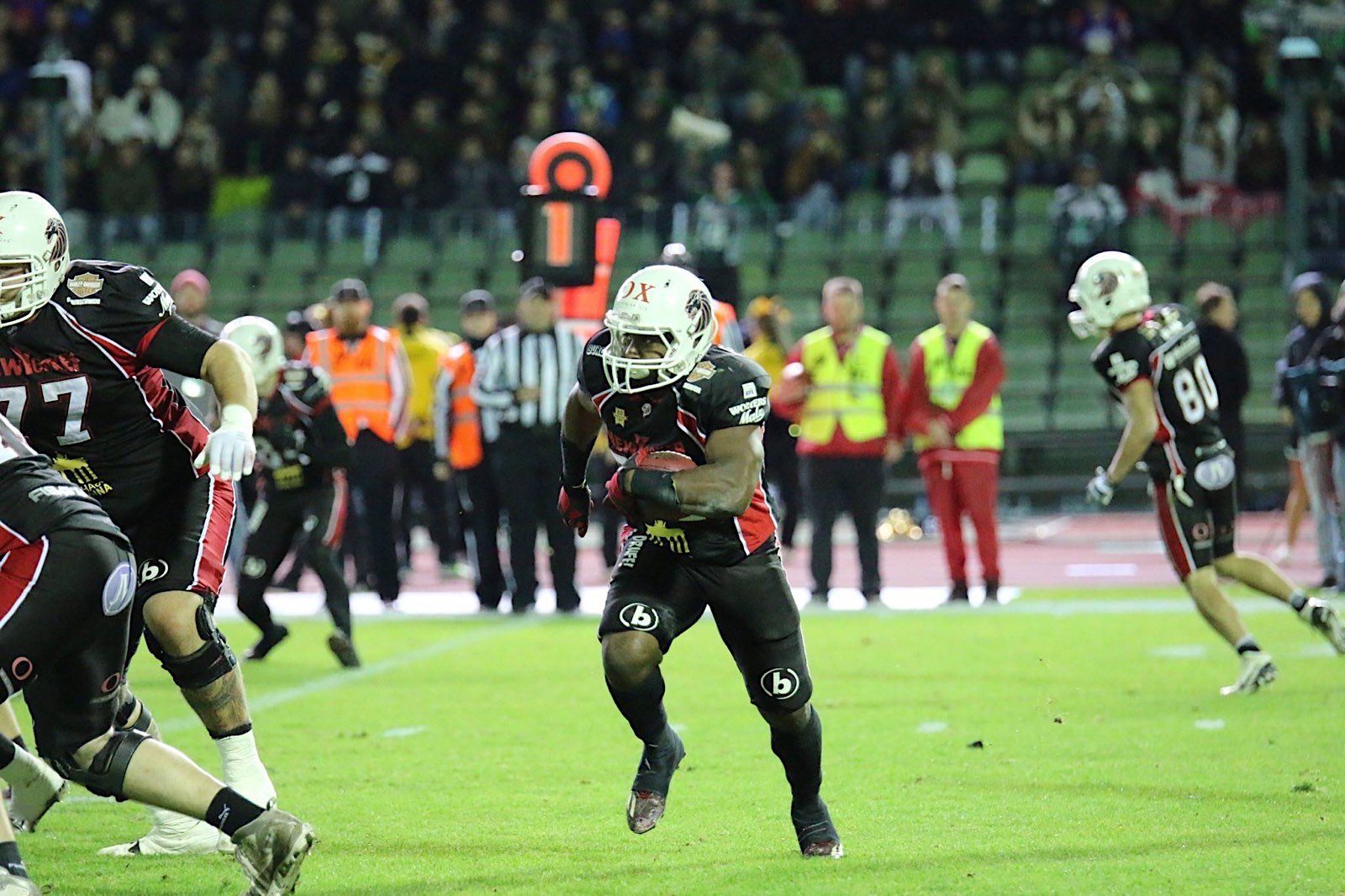 RB 21 David McCants erzielte bei seiner Ruckkehr 2 TDs