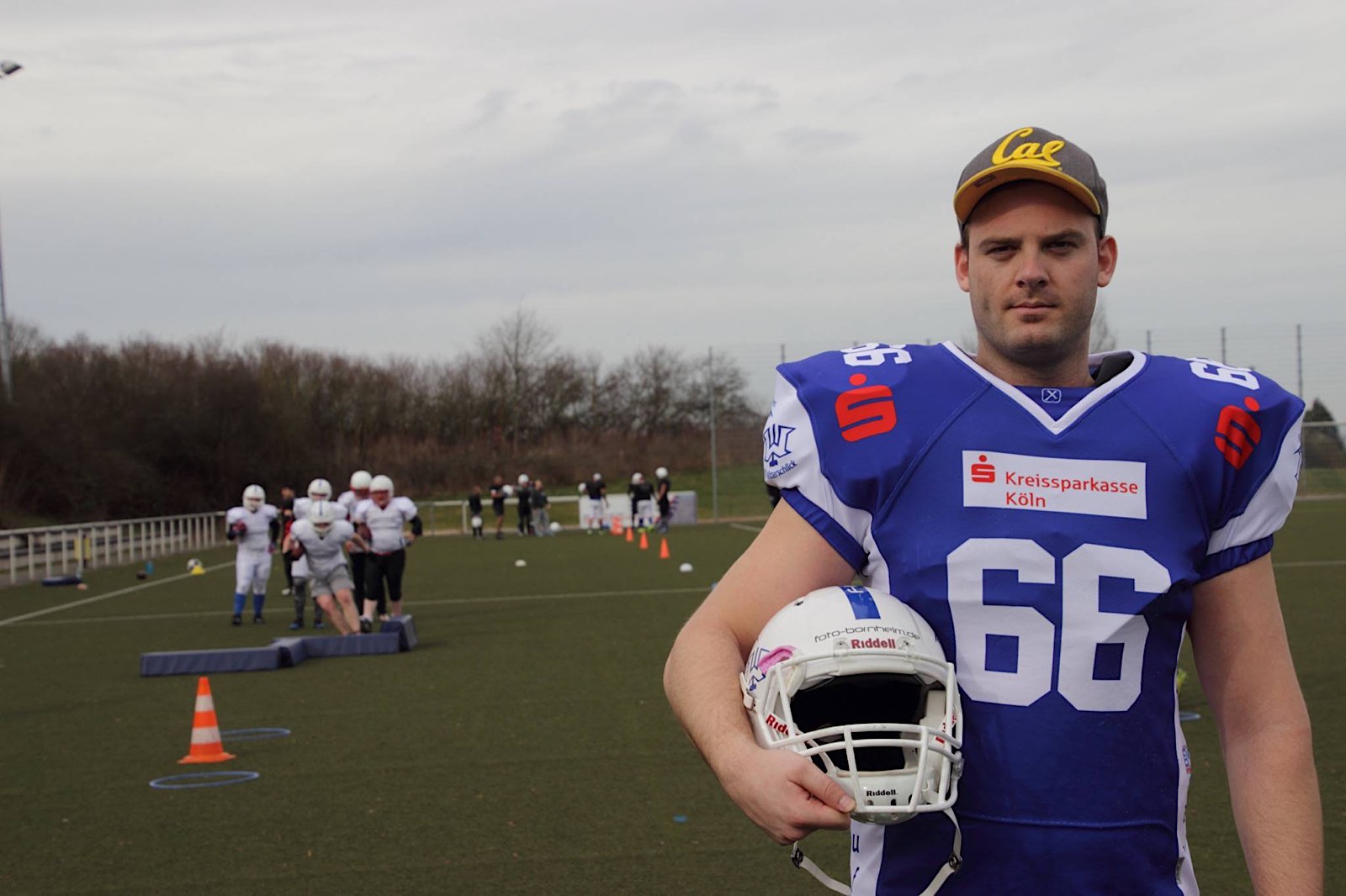 Florian Schumacher RT 66 der Fighting Miners wahrend des Day Camps auf dem Witterschlicker Sportplatz