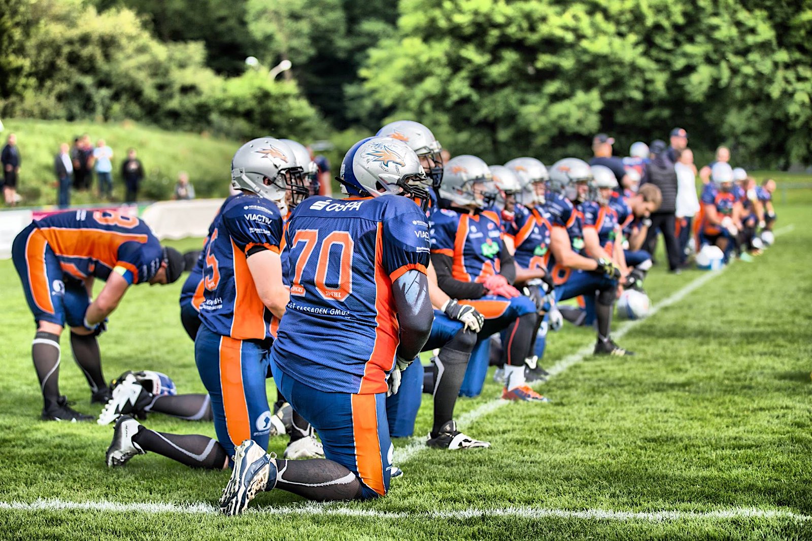 LC vs RG 1 Griffins Sideline