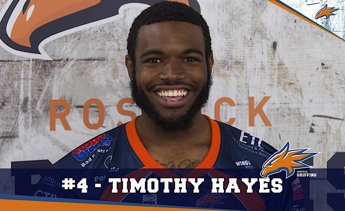 ROSTOCK GRIFFINS 4 TIMOTHY HAYES Weapon X