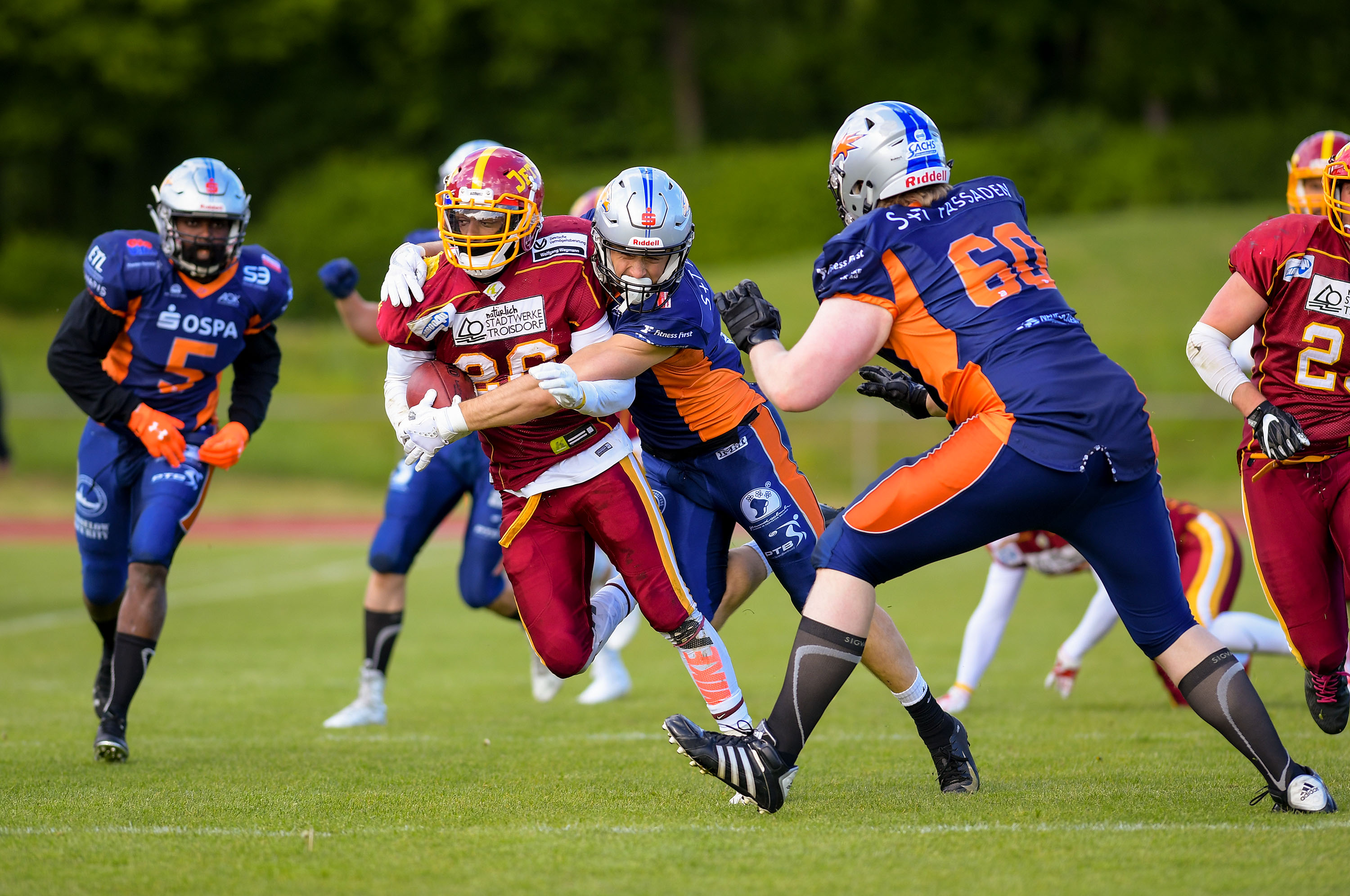 US-Spieler Carlton „CJ“ Toussaint wird sein Team wieder mit Speed anführen (Foto: Daniel Schäfer – DAS Sportfoto