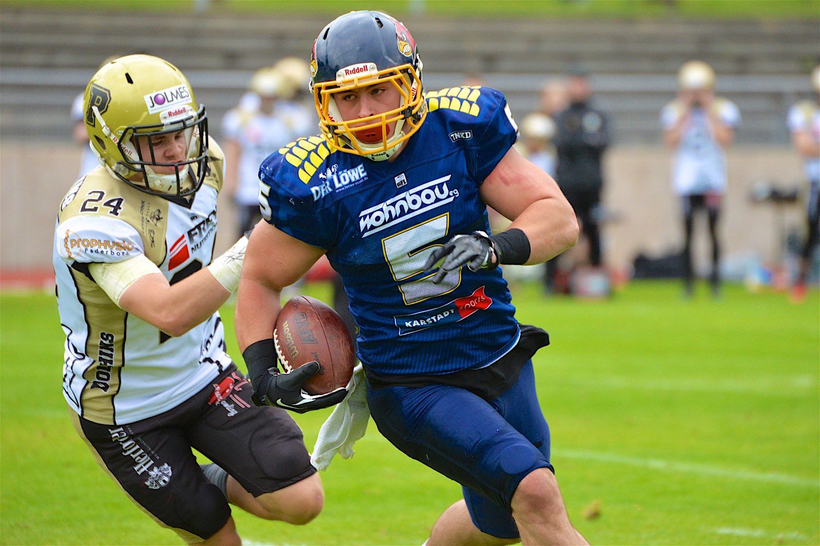 Die Paderborn Dolphins sind bei den Essen Assindia Cardinals zu Gast (Archivfoto: ©Nick Jungnitsch)