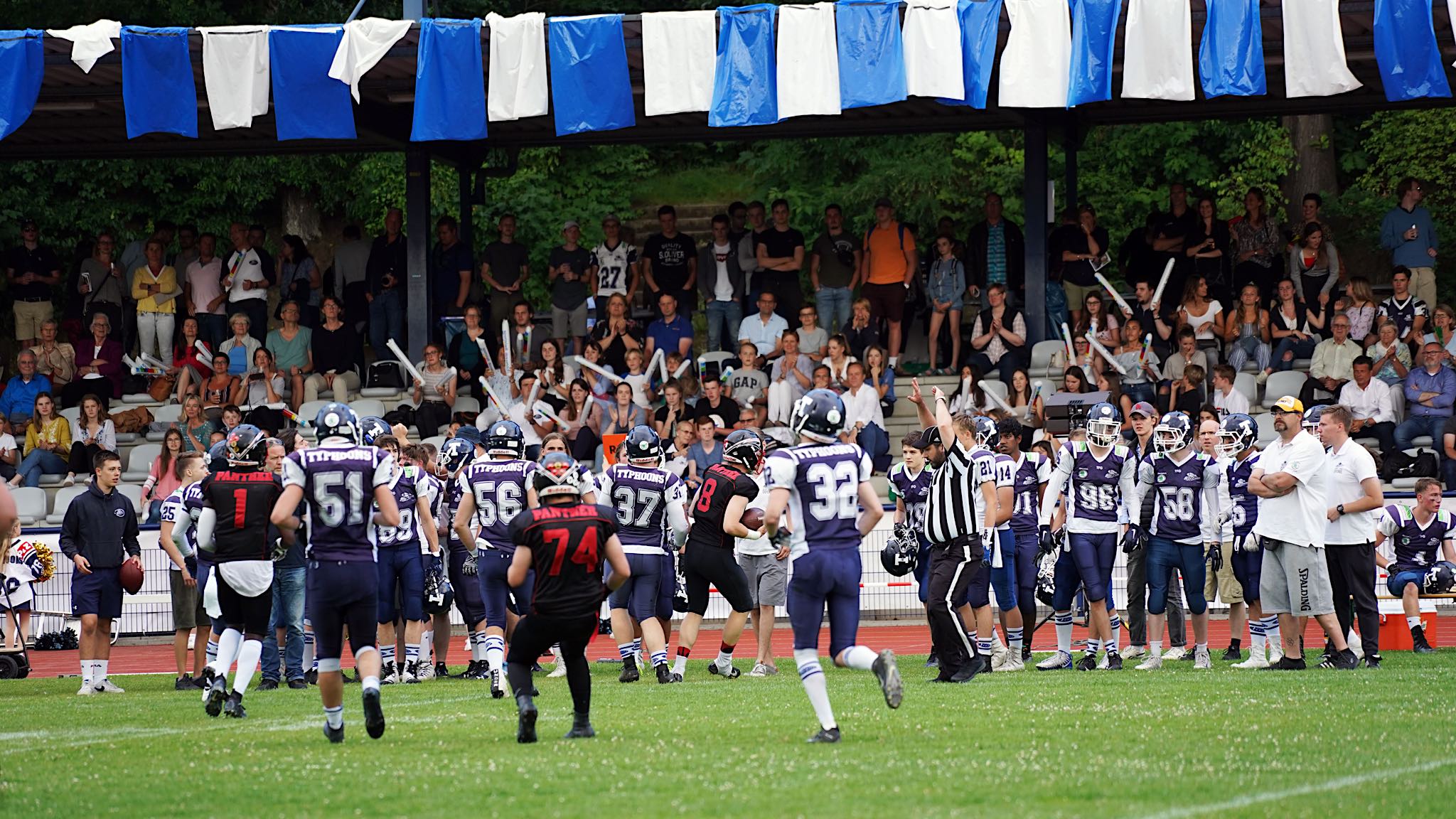 U19 TFG Typhoons vs Düsseldorf Panther im Rahmen von Sports Meets Music VII (Foto: Bernd Thiel)