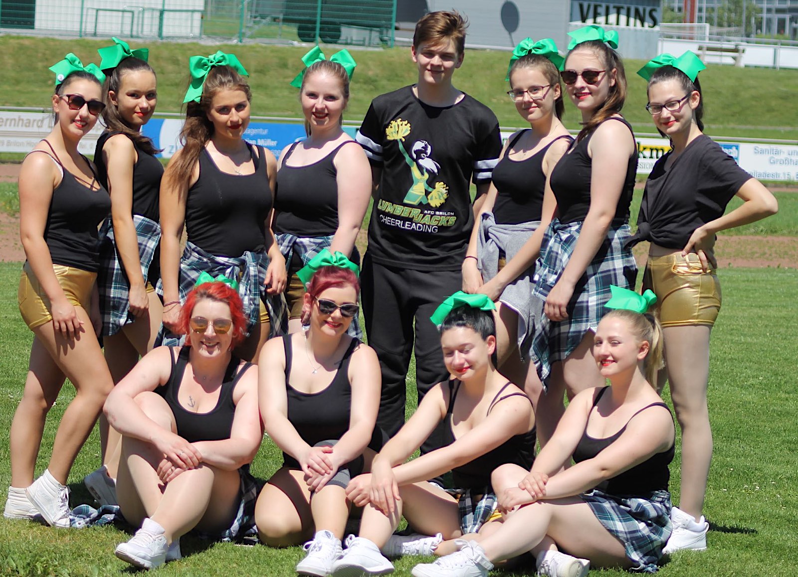 Seit Ende 2017 gibt es die „Flying Axes“, die Cheerleader der Lumberjacks. Sie haben inzwischen auch Auftritte über die Heimspiele in Brilon hinaus