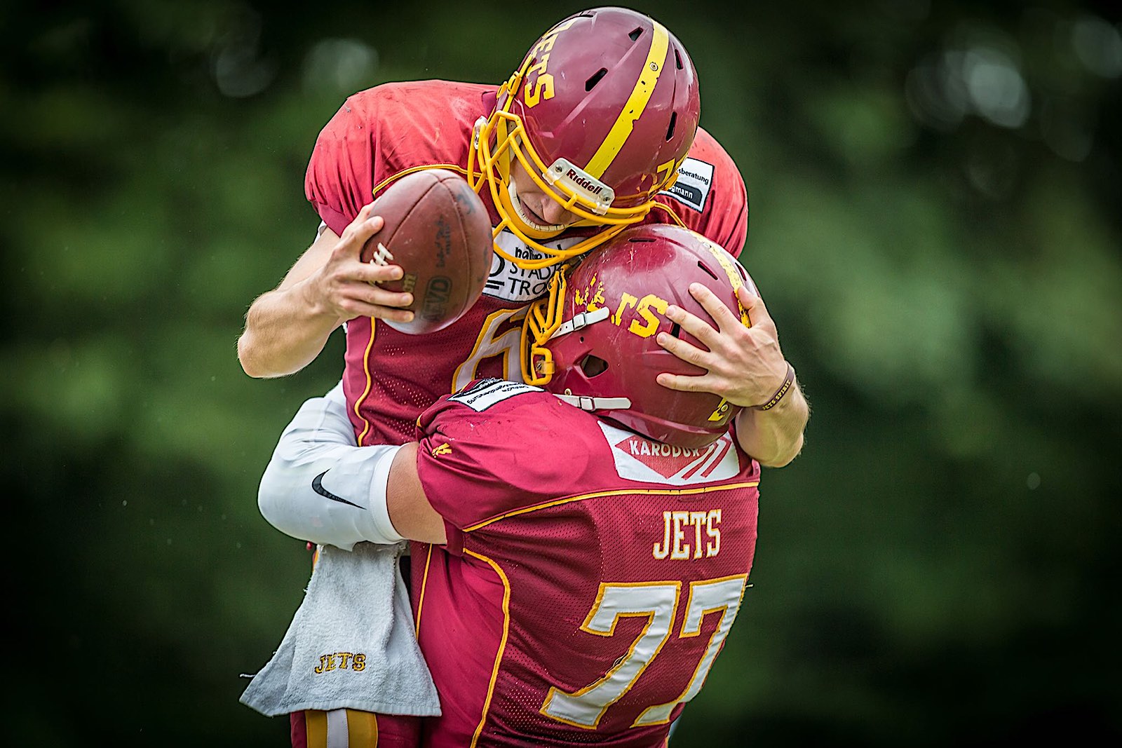 Hoffentlich gibt es am Samstag auch Grund zum Jubeln für die Jets (Foto: Bernd-Udo Wiedicke).