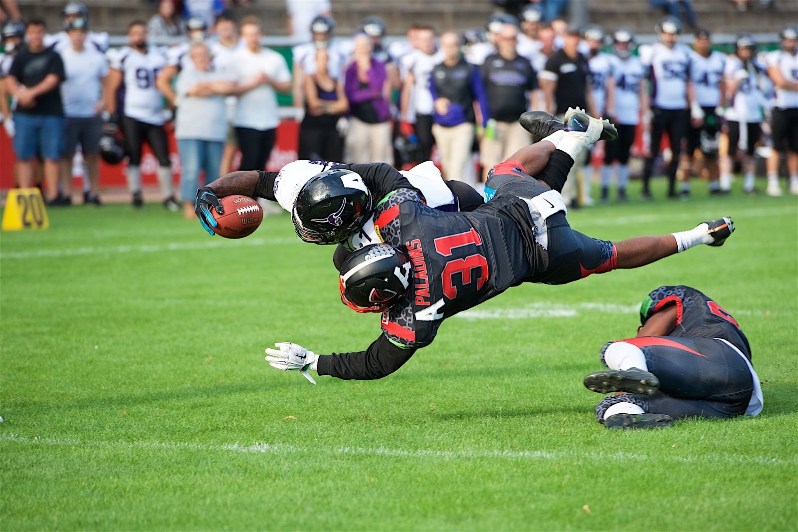 Die Paladins verloren auch das zweite Derby gegen die Longhorns (Foto: Oliver Jungnitsch)