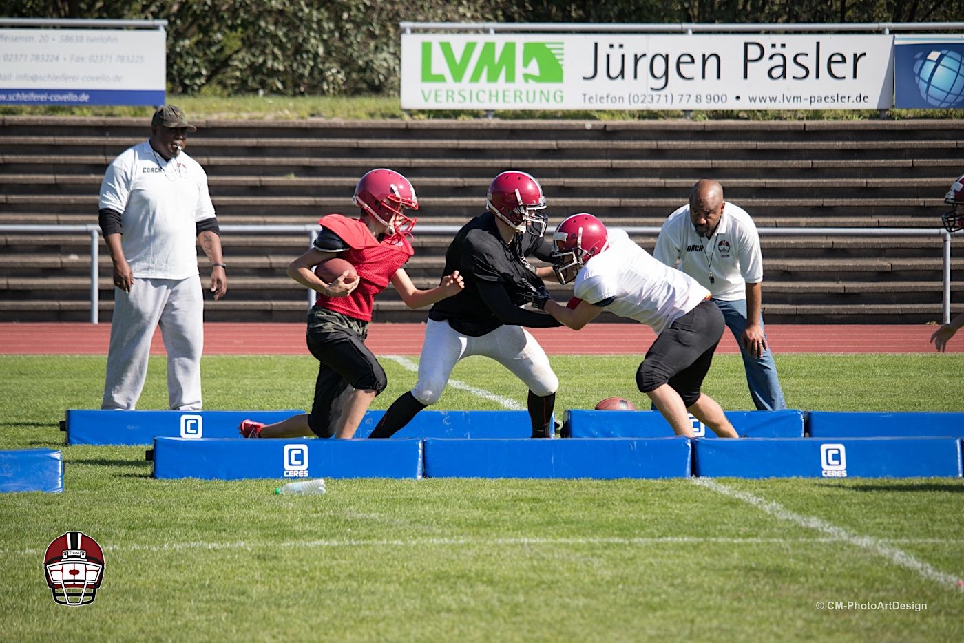 Vollkontakt zu American Football TuS Iserlohn - Titans Tryout am Wochenende (Foto: Christian Maxelon)