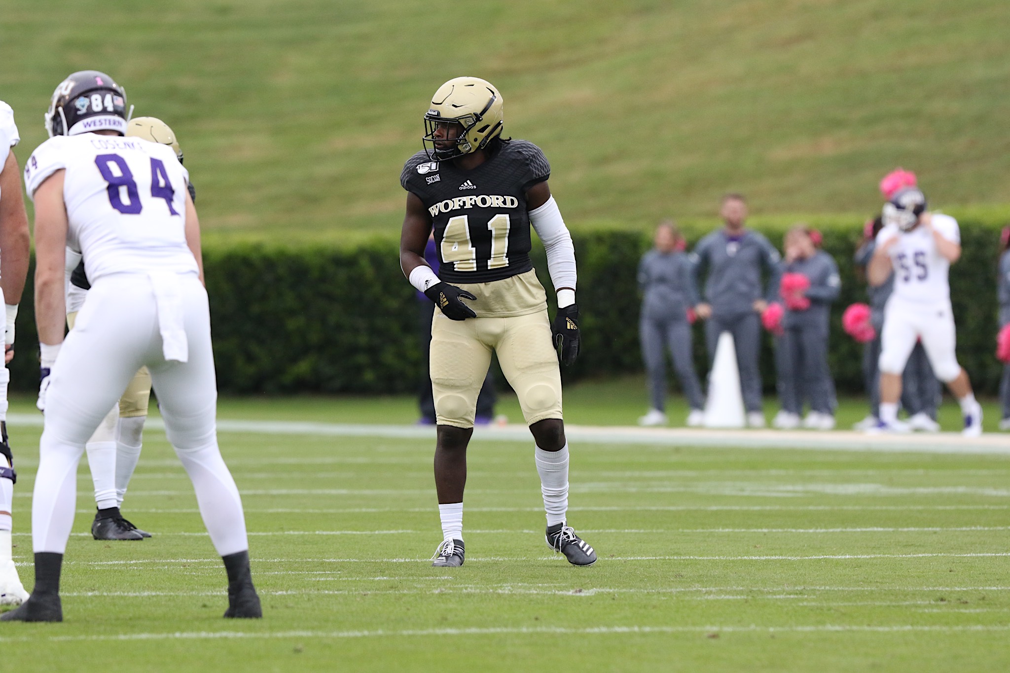 Linebacker Jireh Wilson ist genau wie Quarterback Neuzugang Joe Newman Absolvent des Wofford College in Spartanburg (Foto: © Wofford College)