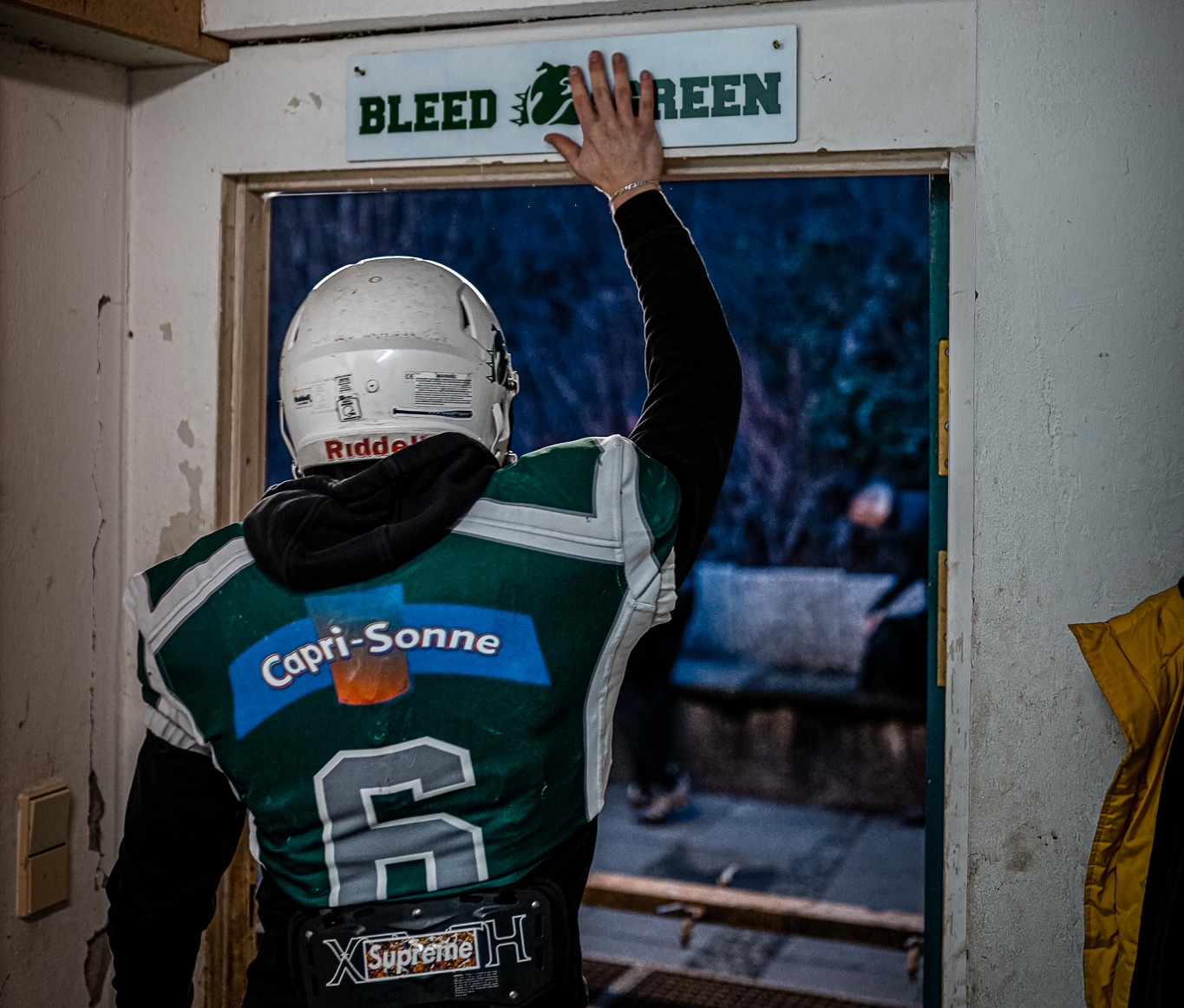 U19 der Bielefeld Bulldogs mit neuem Coaching Staff in der digitalen Off Season (Foto: Timo Voss)