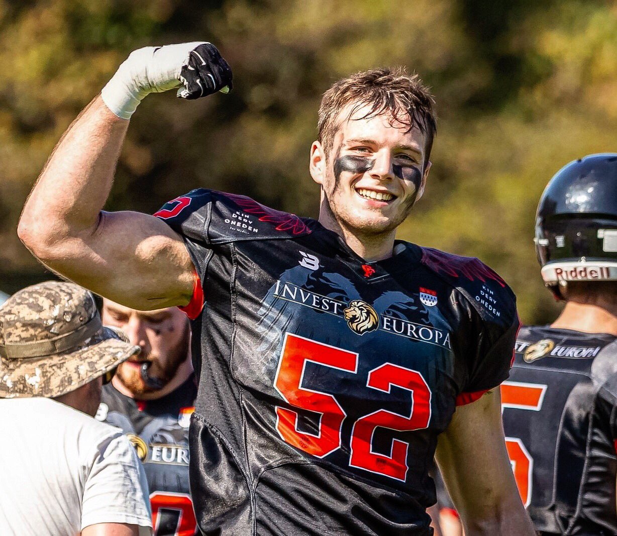 Fabian Kratz: Ausnahmejugendspieler und Hall of Fame Mitglied der Greenmachine, der O-Liner, den 17 College US-Universitäten haben wollten. (Foto: Werner Doubleuerner Thorenz)