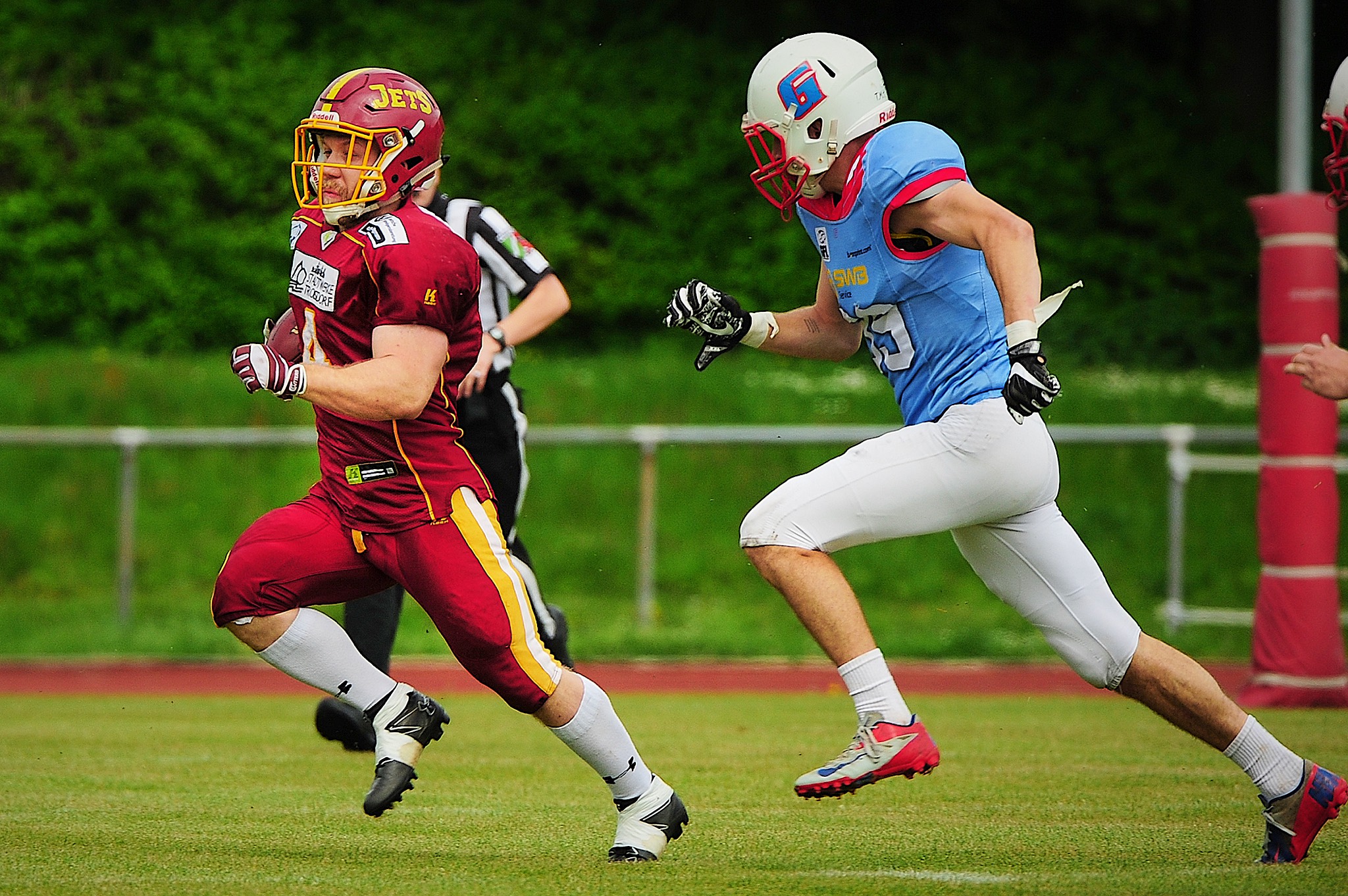 Das erste Heimspiel ist gleich das Derby gegen die Bonn Gamecocks (Foto: Martin Knecht).