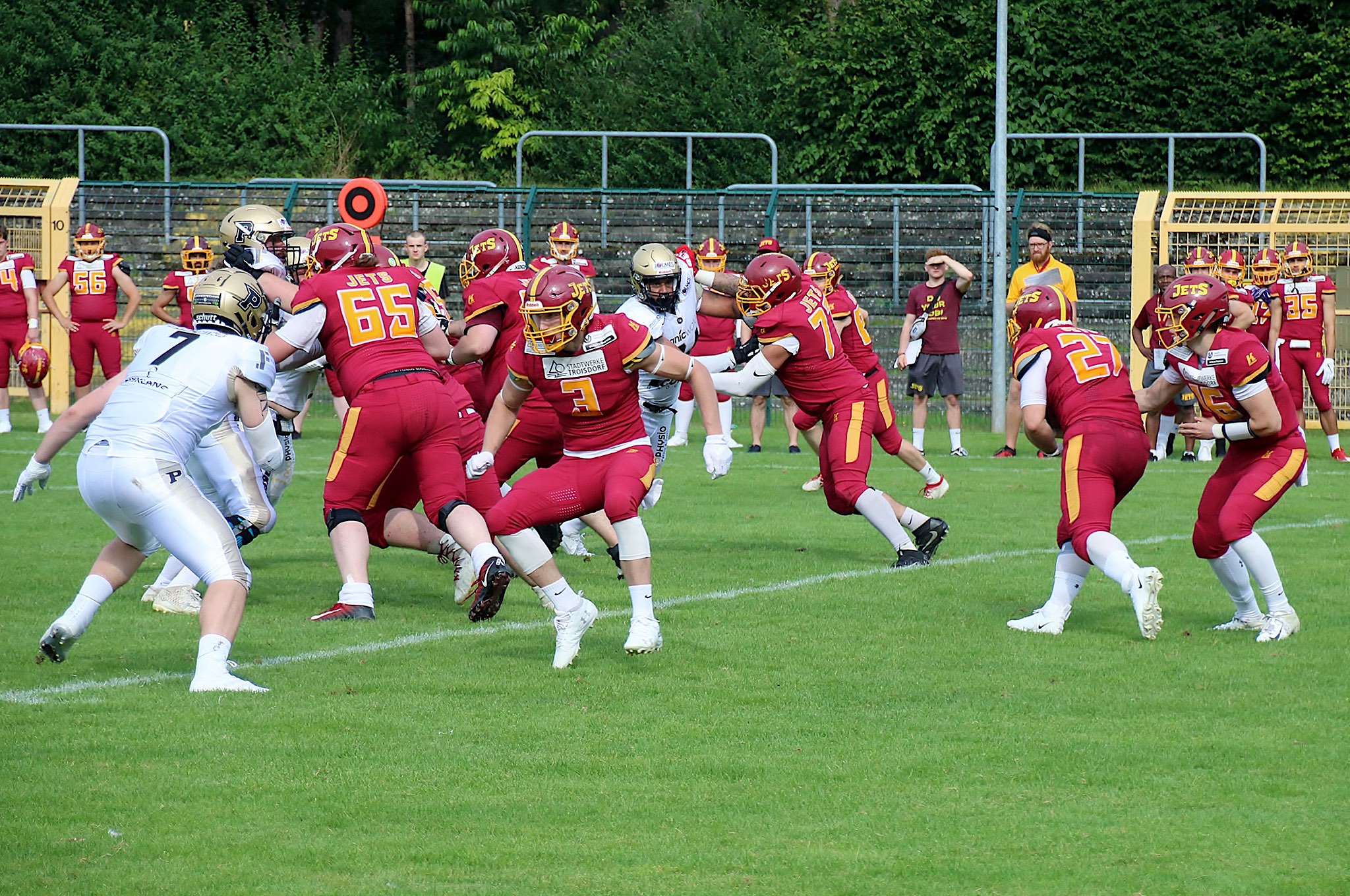 Für die Jets war in Paderborn nichts zu holen (Foto: Thomas Fassing).