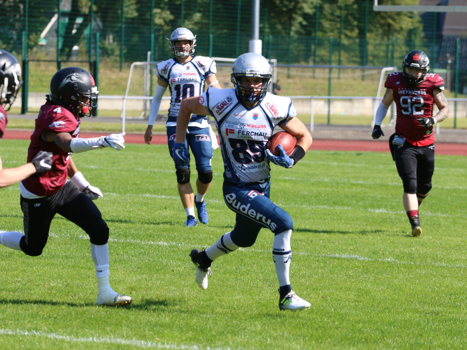 Amboss-Runningback Dennis Remmers (#89) (Foto: CEPD Sports)