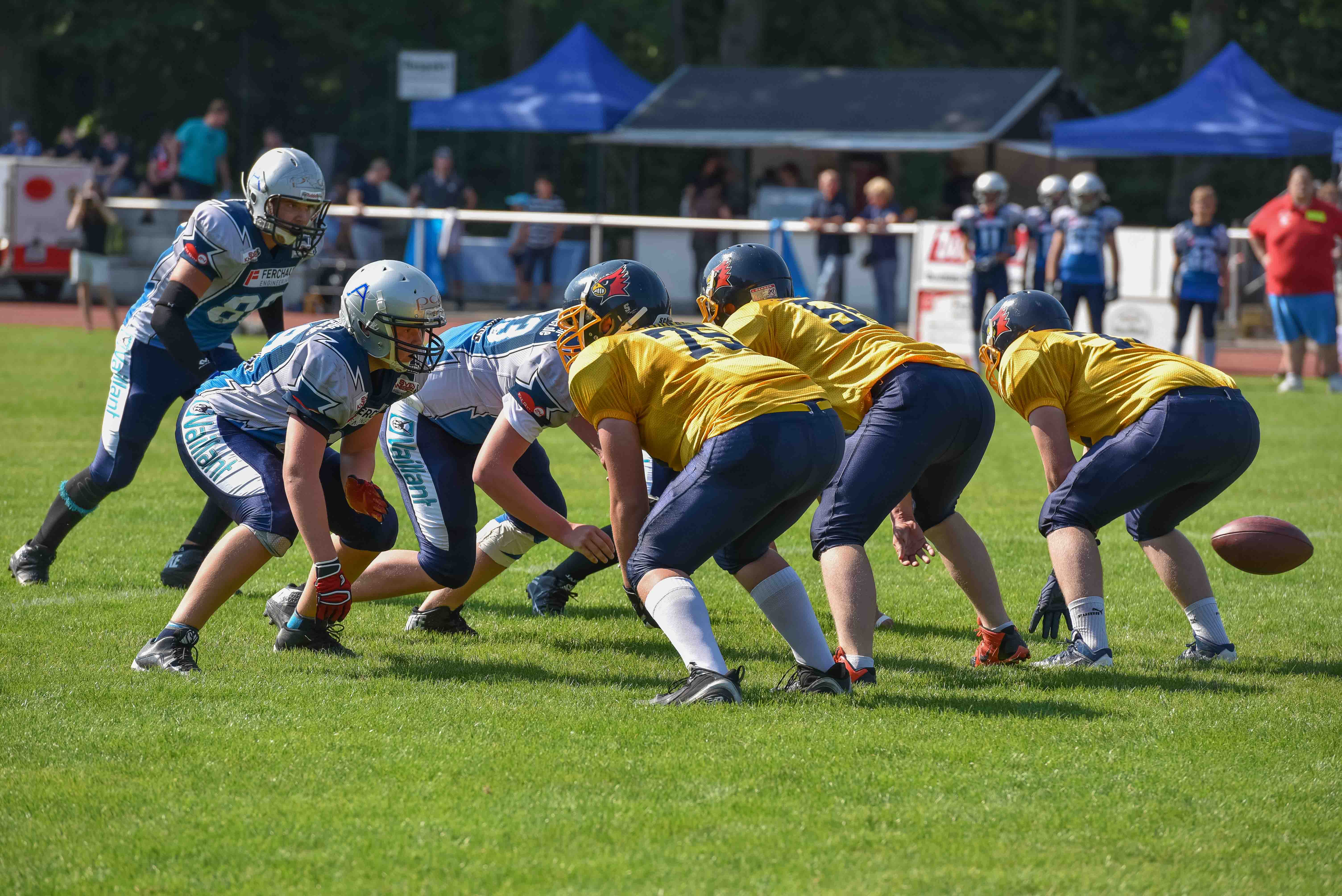 Die SG Remscheid Amboss / Assindia Cardinals U16 ist zu Gast in Dortmund bei den Giants (Archivfoto: Oliver Jungnitsch)