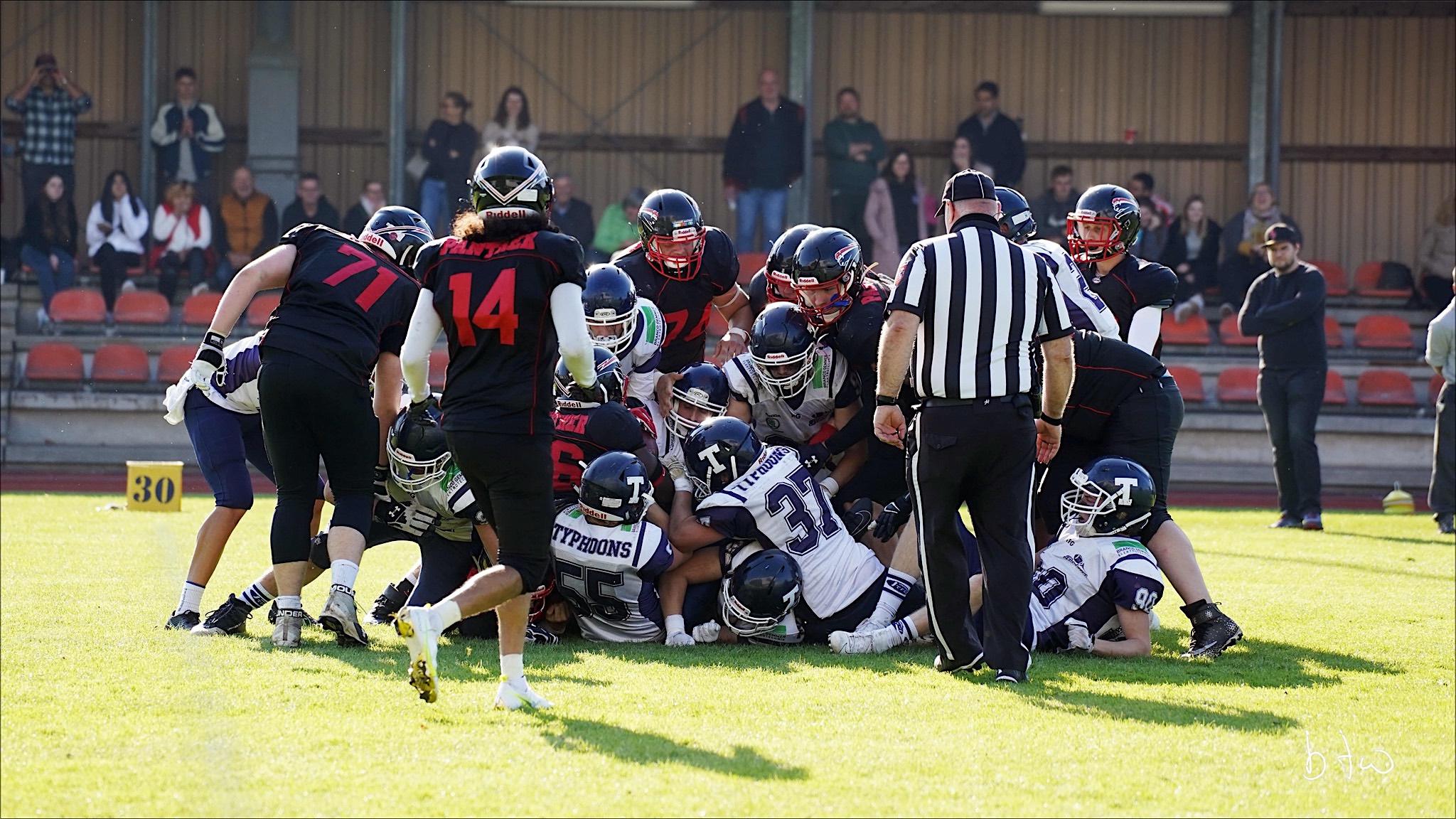 Düsseldorf Panther vs TFG Typhoons - Foto: Bernd Thiel-Wieding