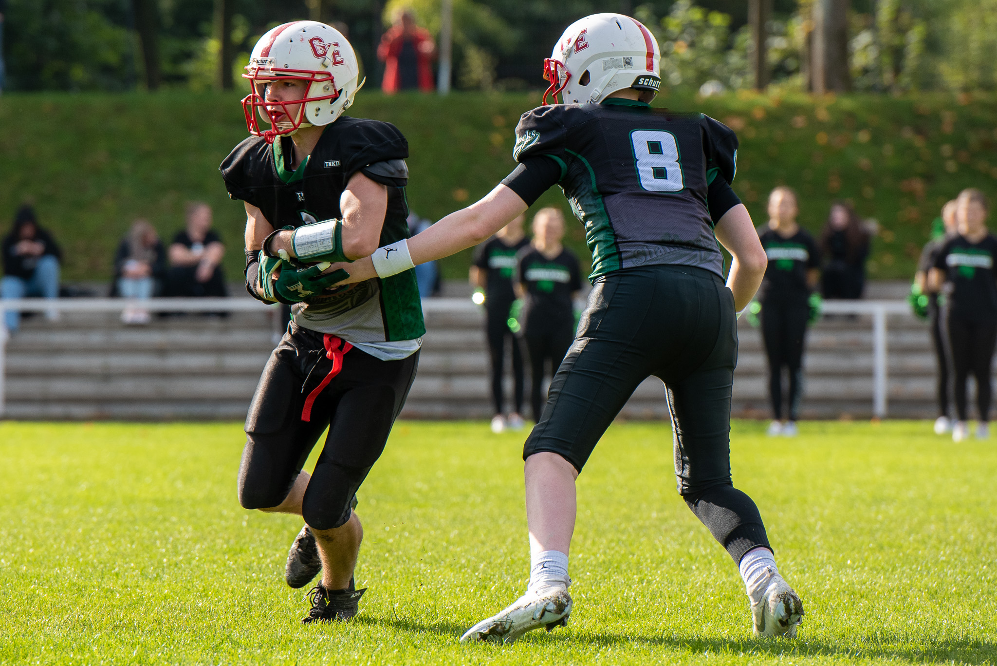 Die U19 der Gelsenkirchen Devils startet ihr Training (Foto: Oliver Jungnitsch)