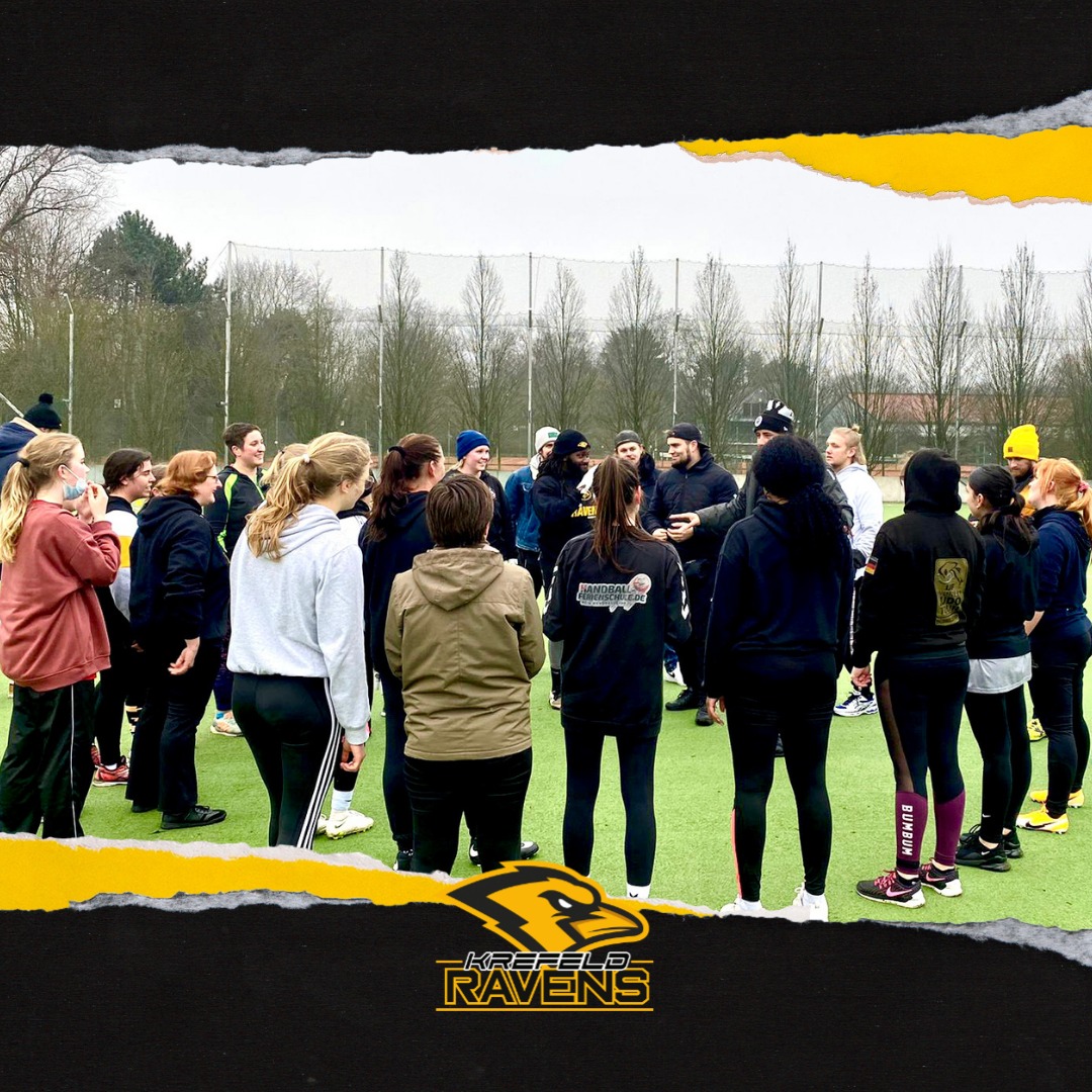 Erstes Tryout für die Ladies bei den Ravens (Foto: Krefeld Ravens)