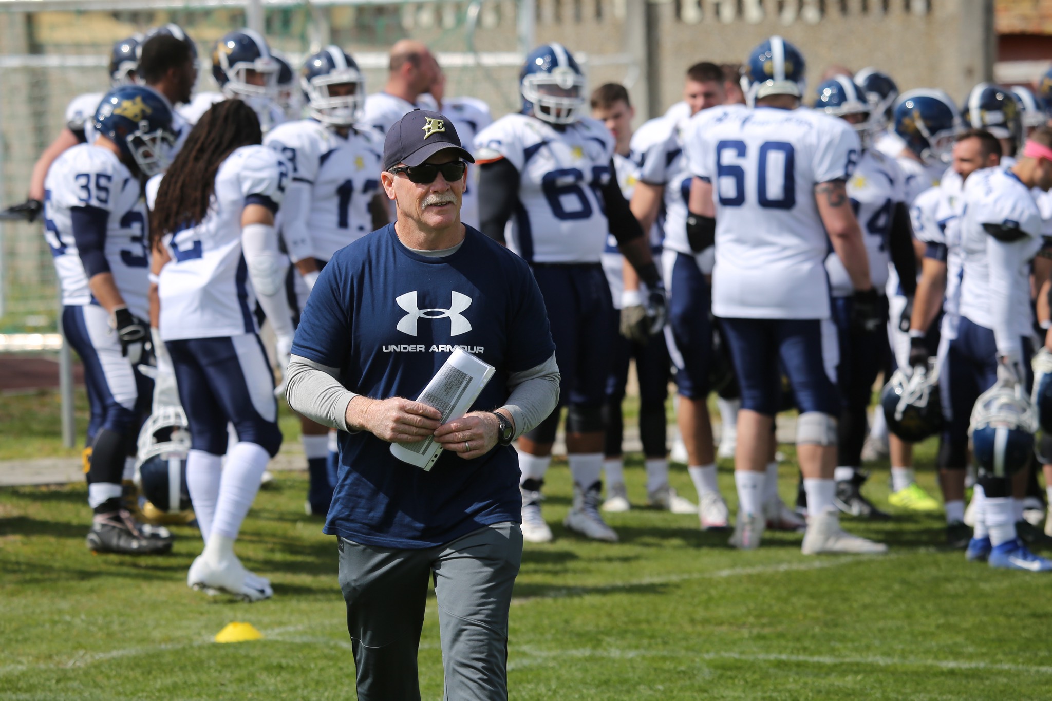 Jim Ward – Der neue Defensive Coordinator der New Yorker Lions - Foto: www.digitalsport.hu – Laszlo Tenk