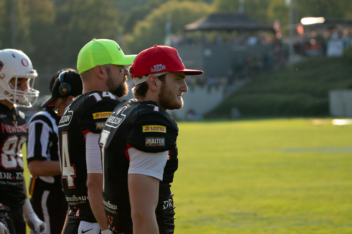 Quarterbacks bei den Lions(Foto: Fabian Uebe)