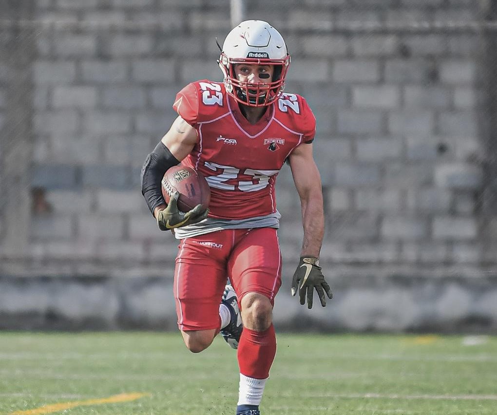 US-Running Back Alex Cardenas schließt sich den Huskies an (Foto: Gledston Tavares)