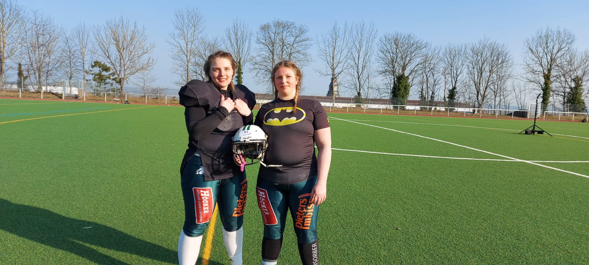 Friederike OStendorp und Jennifer Imort (Foto: Bielefeld Bulldogs)