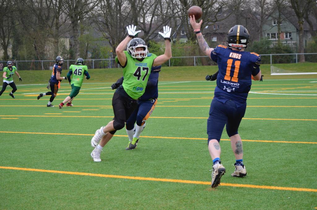 Barons mit Steigerung beim Test gegen Kevelear (Foto: Herne Black Barons)