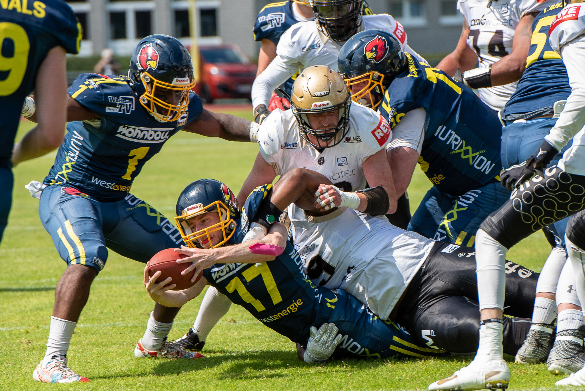 Men in Blue starten mit Heimniederlage gegen Paderborn in die Saison (Foto: Oliver Jungnitsch)