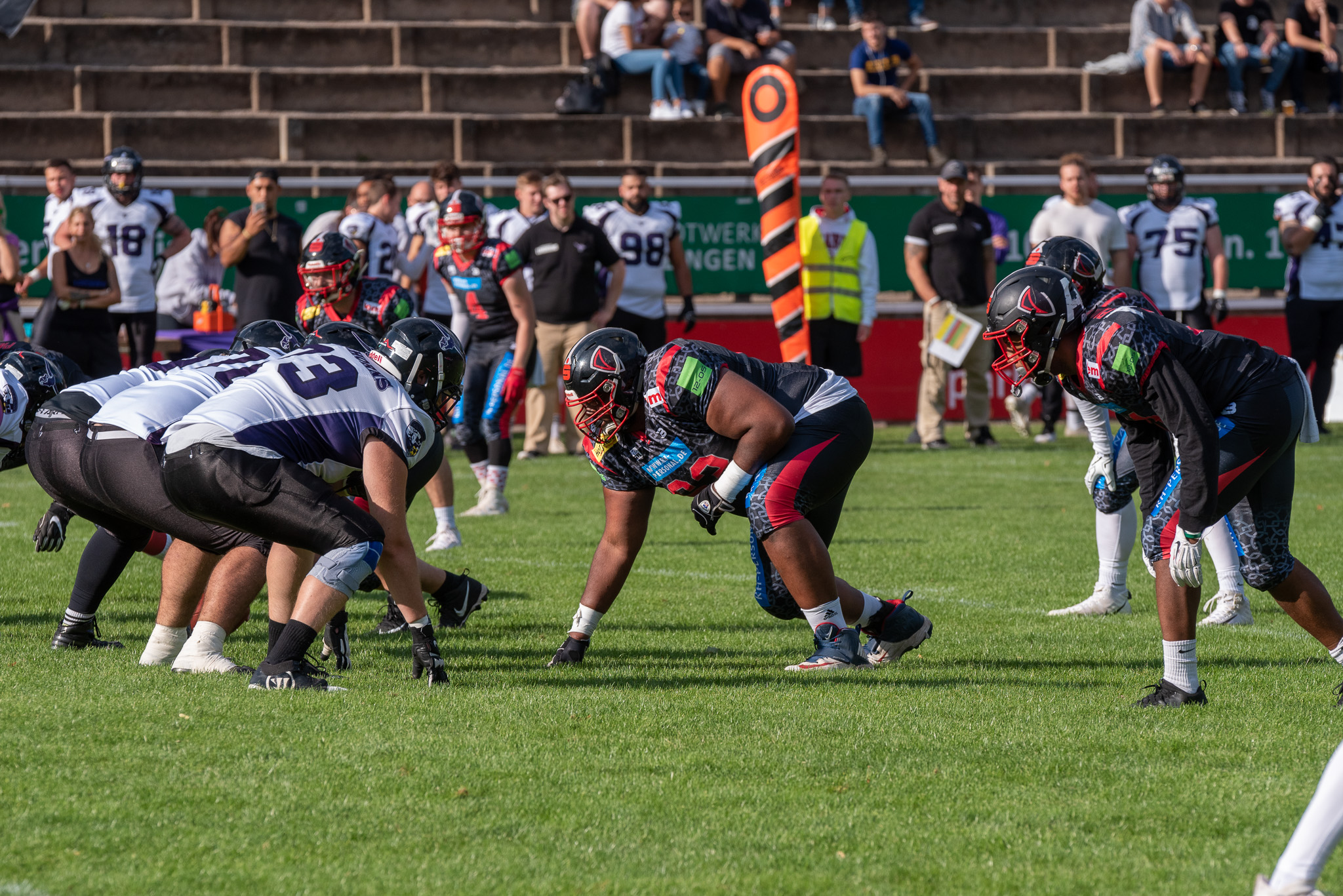 Solingen Paladins empfangen die Langenfeld Longhorns (Foto Nick Jungnitsch)