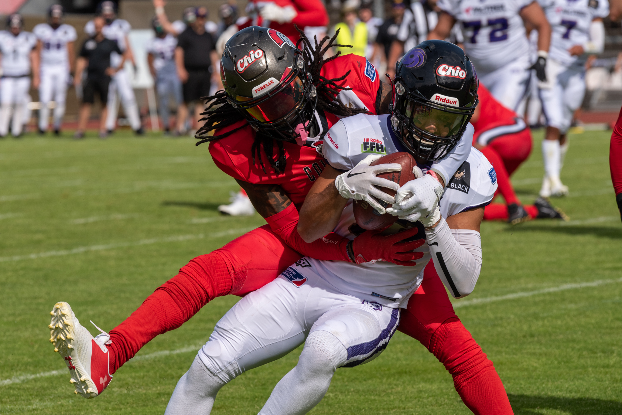 Die Cologne Centurions erwischten einen gebrauchten Tag gegen die Frankfurt Galaxy (Foto: Nick Jungnitsch)