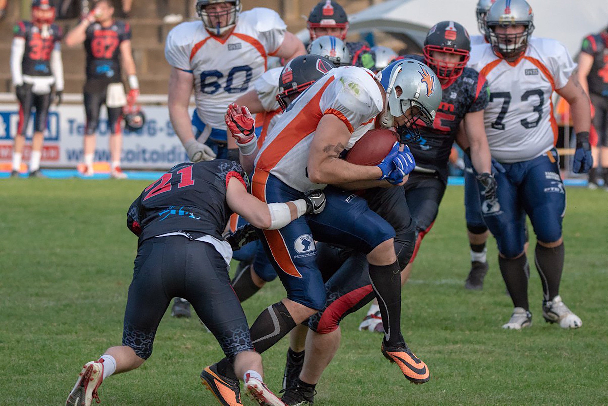 Richtungsweisendes Spiel im Walder Stadion: Die Solingen Paladins empfangen die Rostock Griffins (Foto: Robert Hübers)