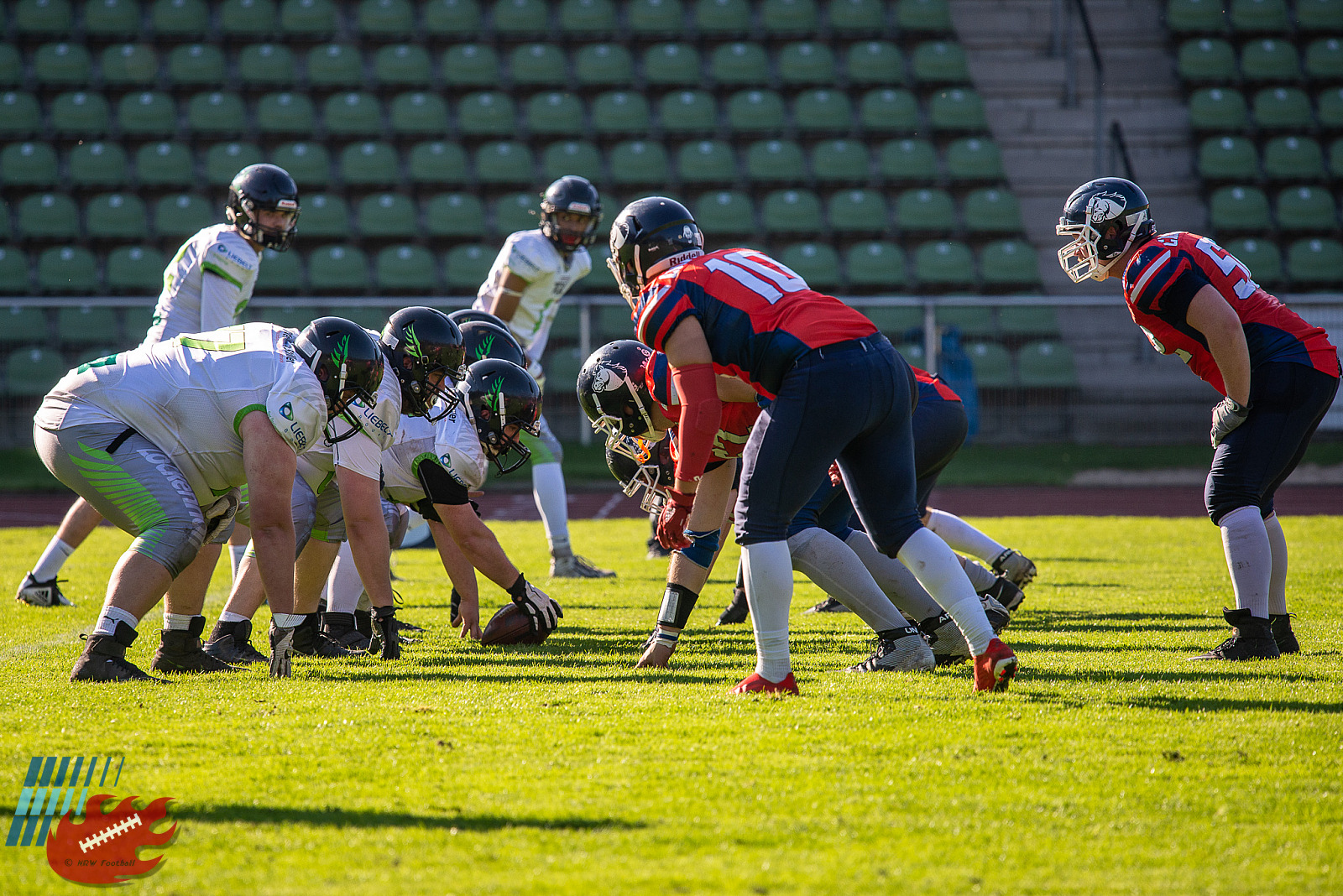 Archivfoto: Recklinghausen Chargers vs. Lippstadt Eagles ©Oliver Jungnitsch