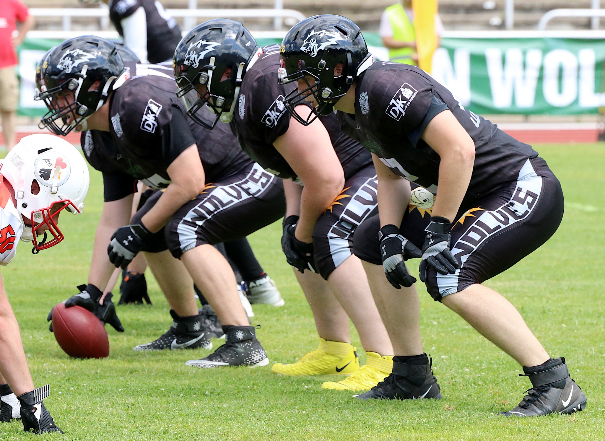 Für die Minden Wolves geht es nach der Sommerpause mit dem Gastspiel bei den Hamm Aces wieder los - Foto: DJK Dom Minden