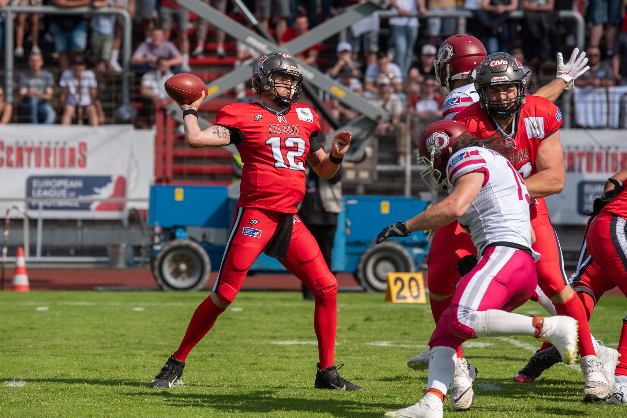 Quarterback Jan Weinreich#12 verlässt die Centurions - Foto: Oliver Jungnitsch