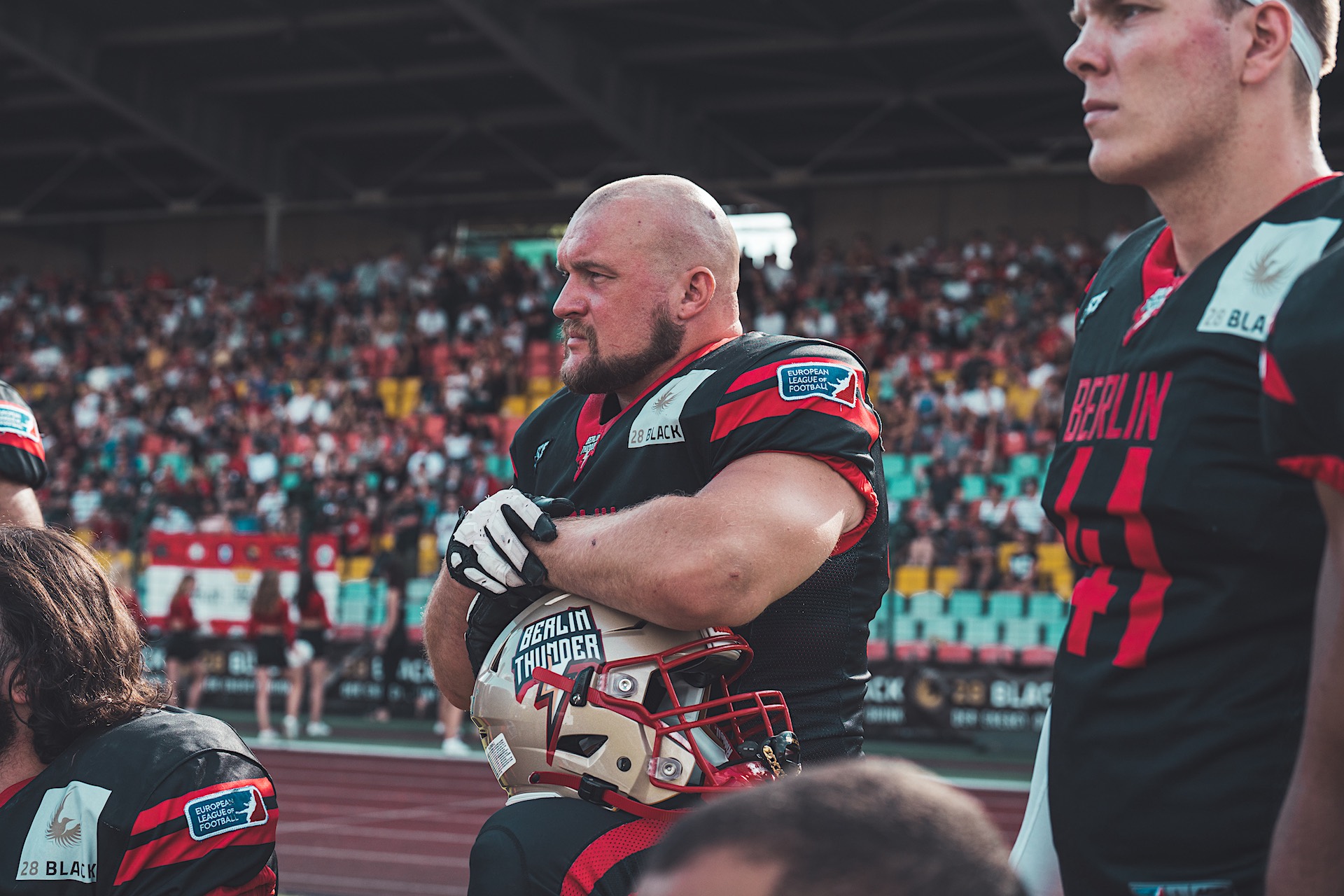 DL Marcel Behm -  GFL-Veteran schliesst sich den New Yorker Lions an (Foto: Eric Mühle / Berlin Thunder)