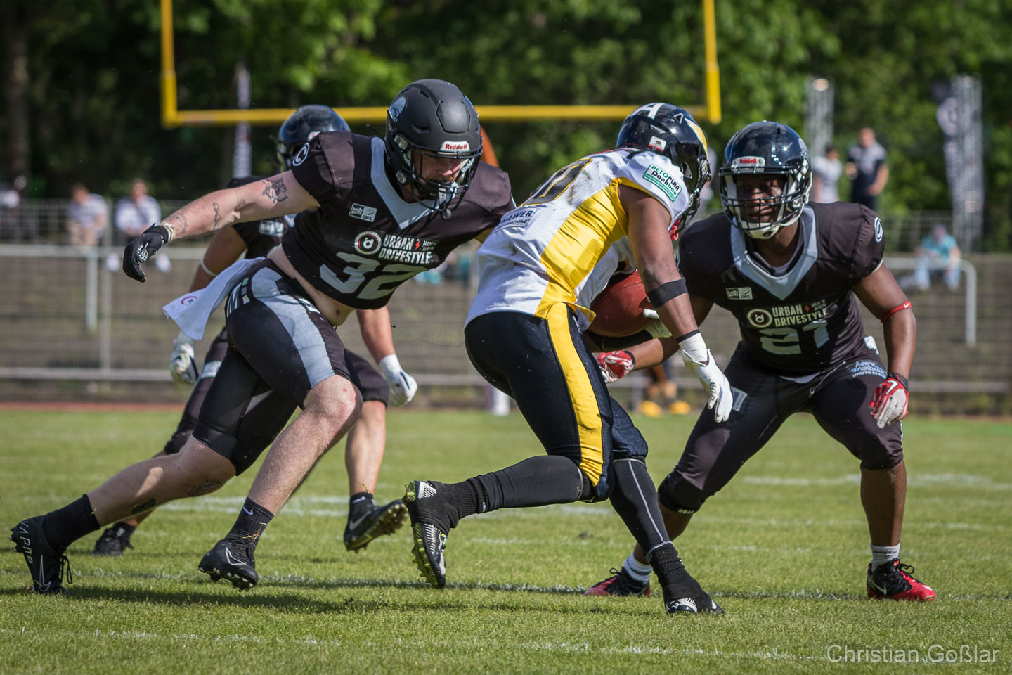 Max Forsback wird auch in 2023 für die Berlin Rebels auflaufen - Foto: Christian Goßlar