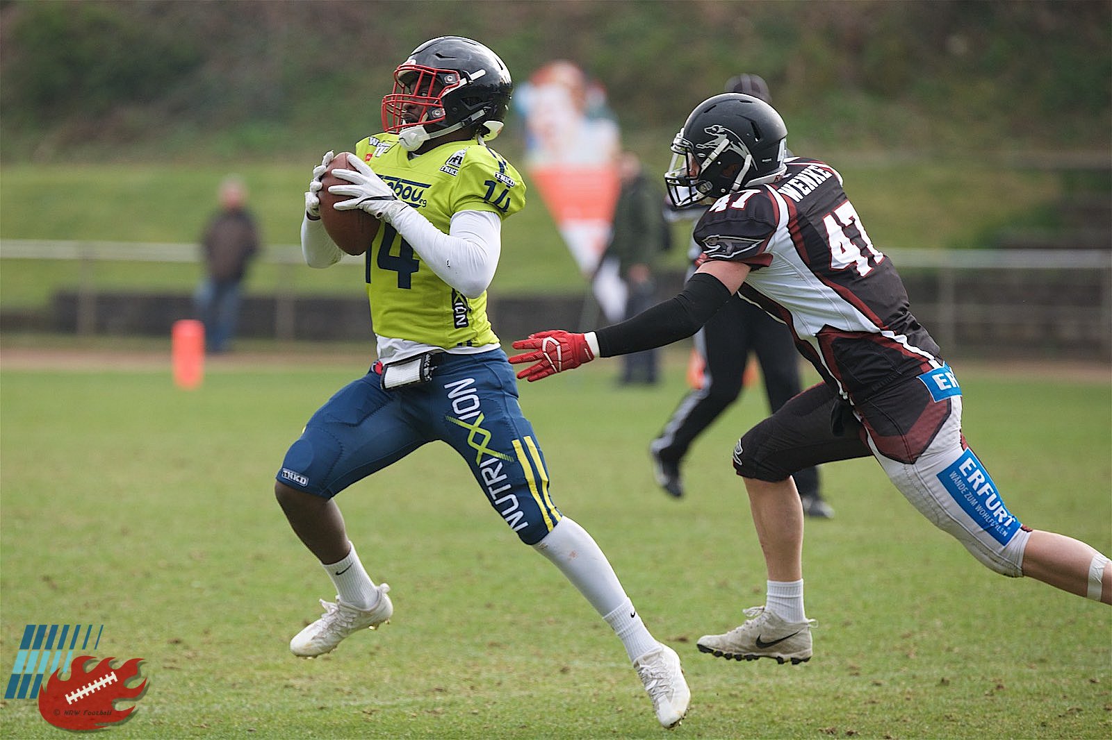 Die Assindia Cardinals empfangen die Wuppertal Greyhounds - Archivfoto vom 7. Wupperbowl (Foto: Oliver Jungnitsch)