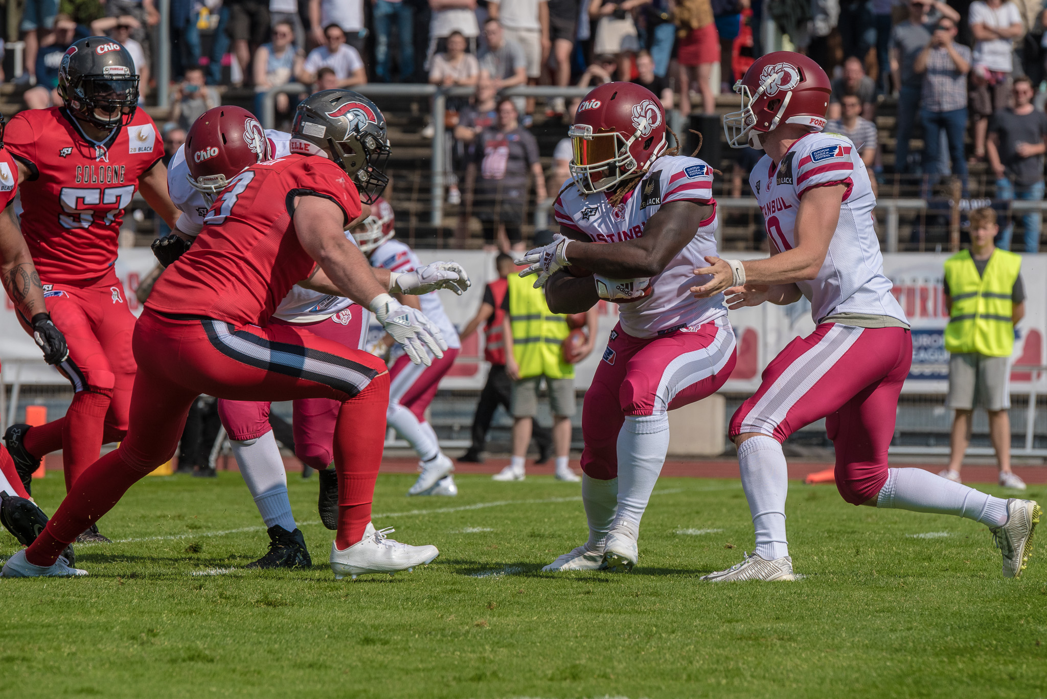 Running Back Tyrese Johnson Fisher wird sich zur Saison 2023 den Berlin Rebels anschließen (Foto: Oliver Jungnitsch)