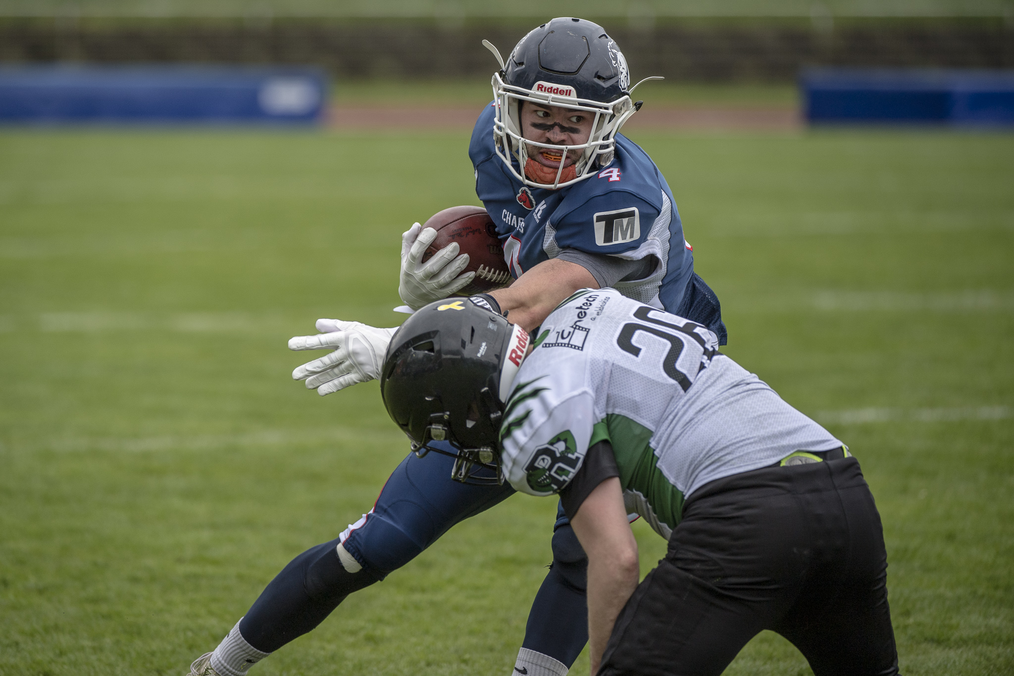 Chargers besiegen Raptors mit 37:10 in der Verbandsliga - Foto: Oliver Jungnitsch