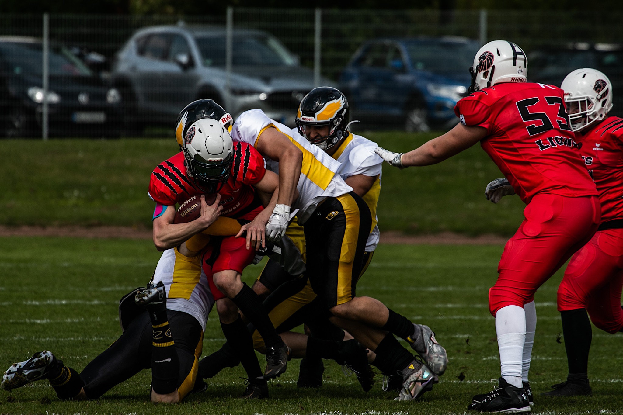 Für die Junior Lions gab es kein durchkommen - Foto: Fabian Uebe