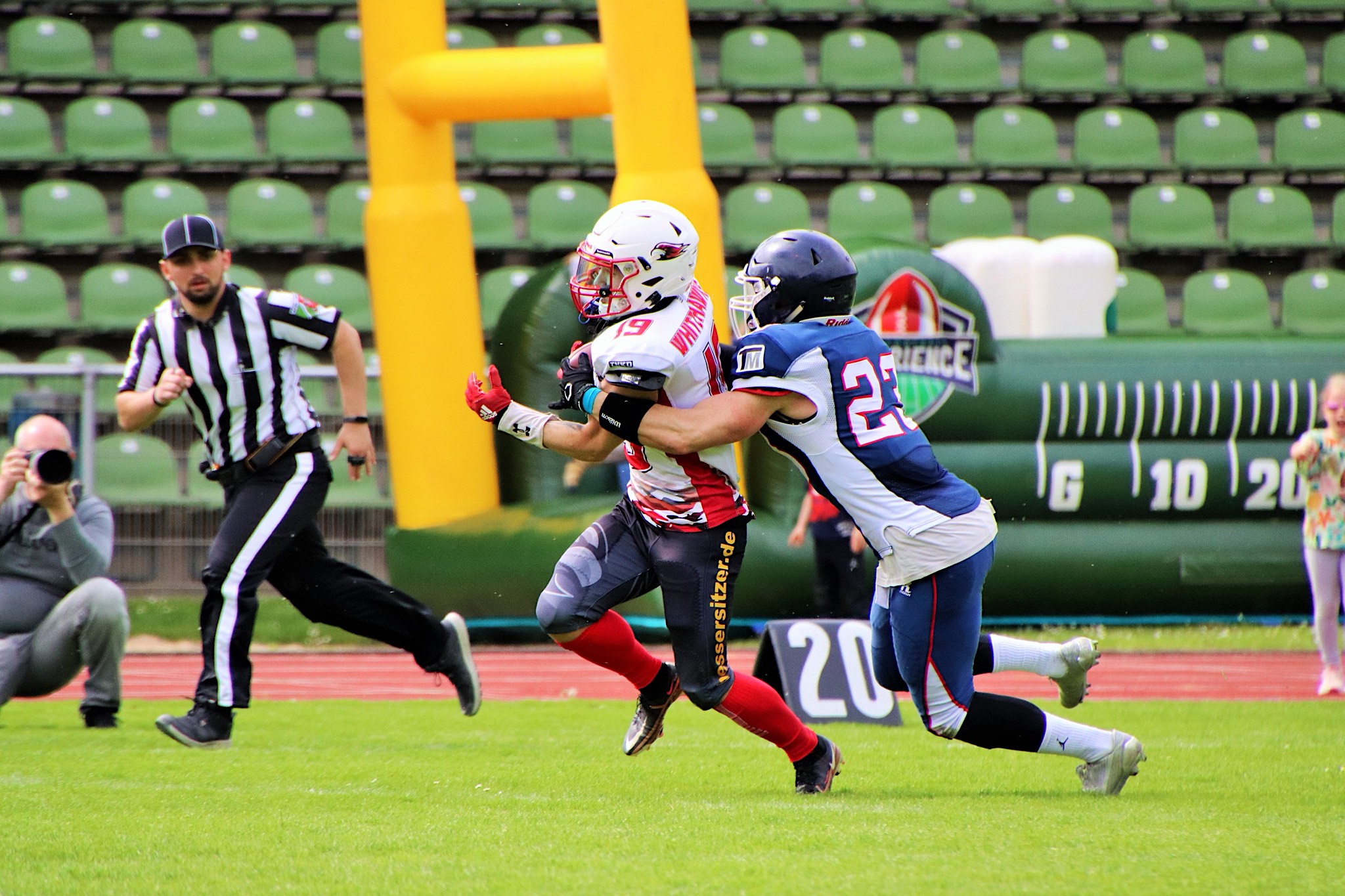 RB Viktor Gorschkow von den Kachtenhausen White Hawks - Foto: André Bauch