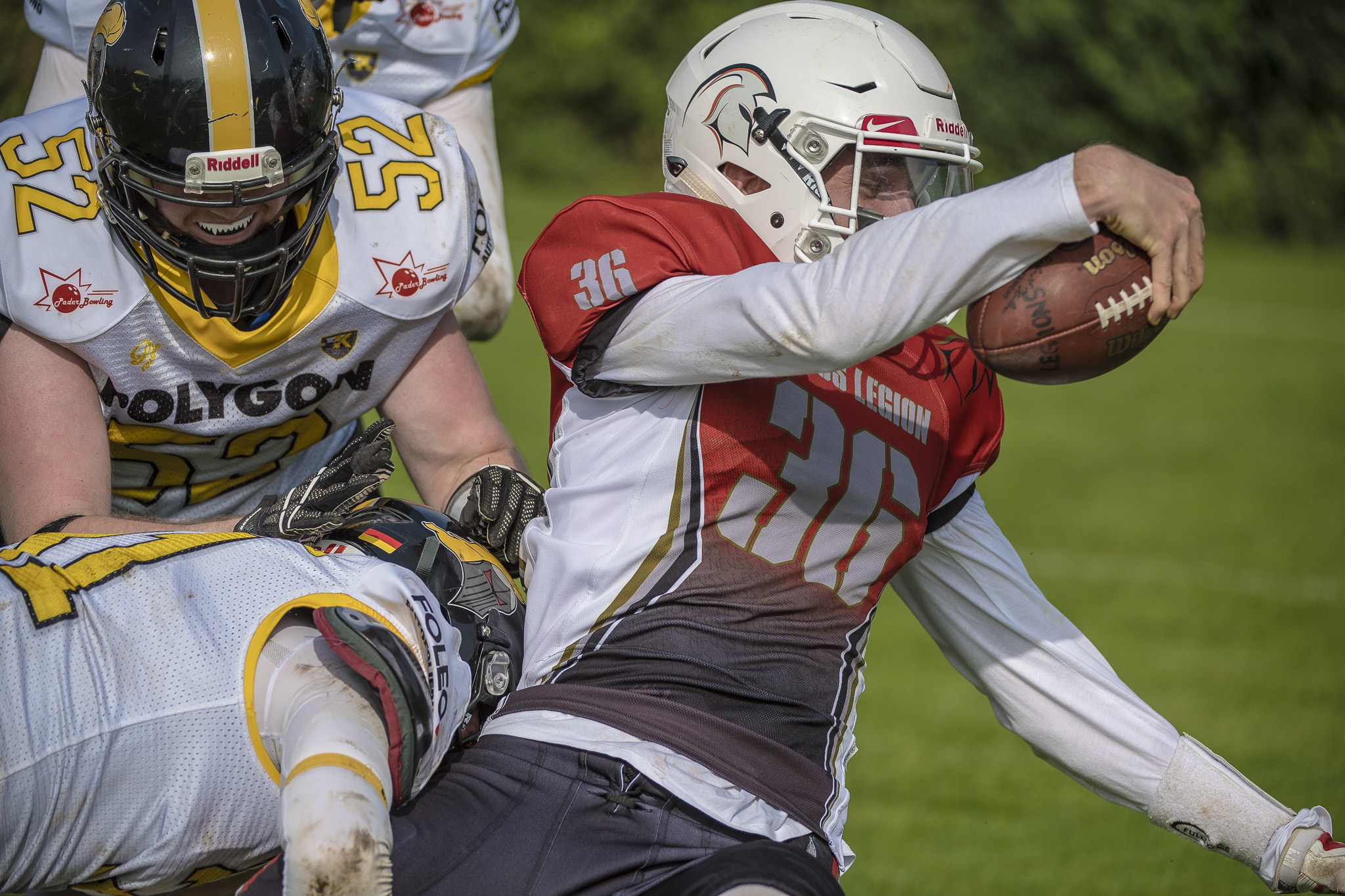 Neuss Legions mit Leistungssteigerung in der zweiten Hälfte des Spiels und in der Saison - Foto: Nick Jungnitsch