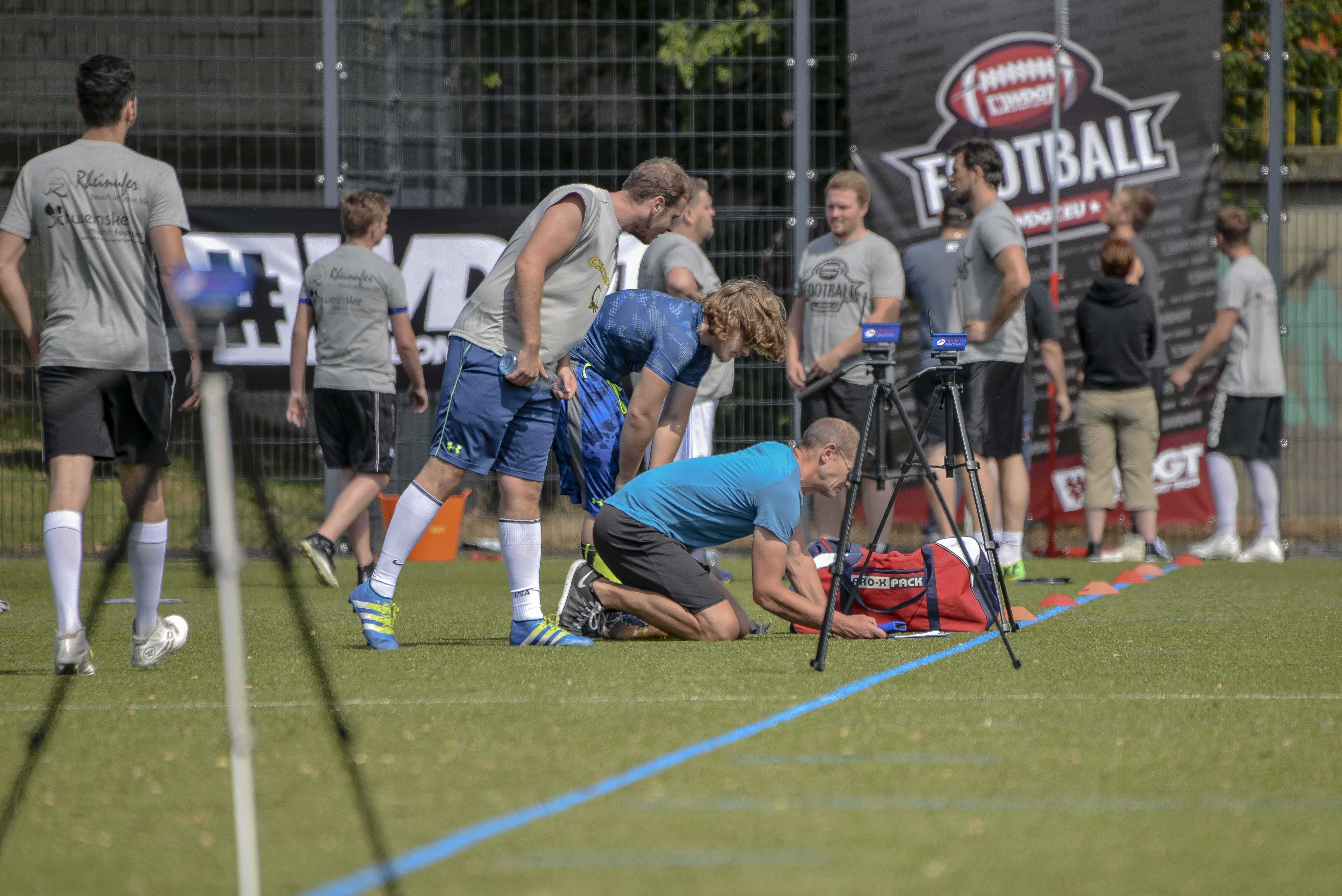 1st Combine der Bochum Rebels - Foto: Oliver Jungnitsch